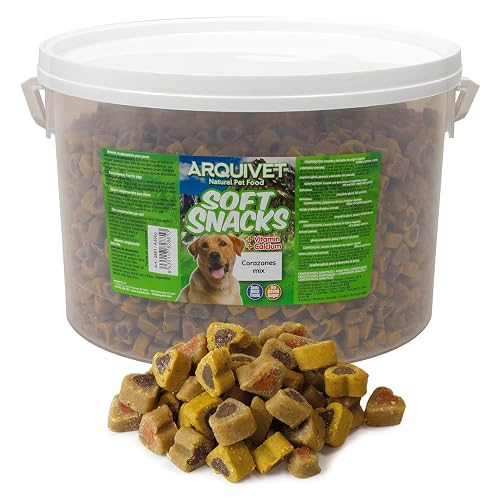Arquivet Soft Snacks Corazones Mix, 4.8 kg (Paquete de 1)