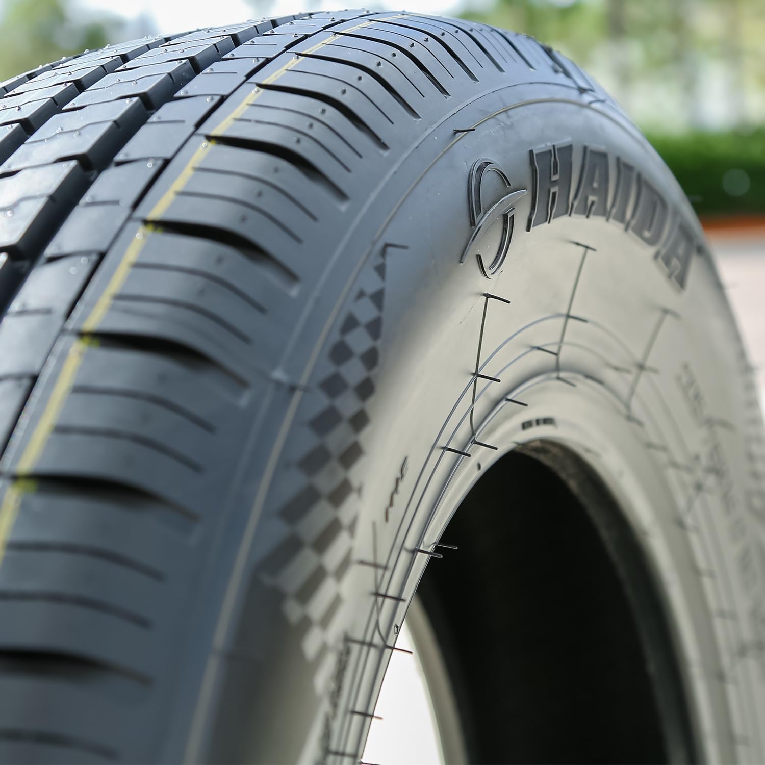 Haida HD737 215/75R16 116/114R Load Range E (10 Ply) All-Season Commercial Van BSW Black Side Wall Radial Tire