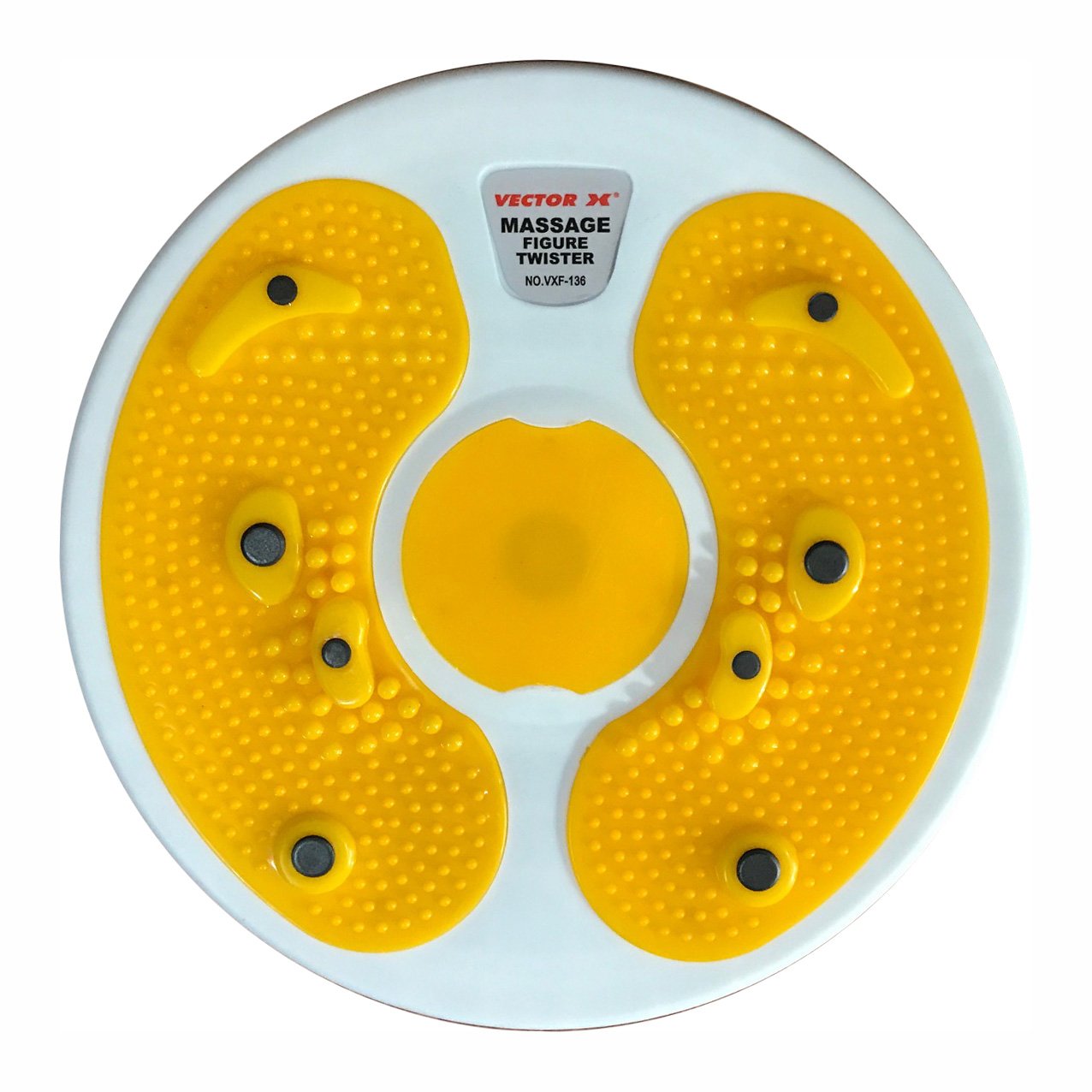 Vector X Massage Figure Twister Waist Exercise - Yellow (B075F9HD8H) Amazon Price History, Amazon Price Tracker