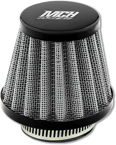 Filtro de aire de motocicleta de 1.496 in para SSR 110cc 125cc Coolster CRF Dirt Pit Bike GY6 50cc Scooter ciclomotor QMB139 piezas del motor (negro)
