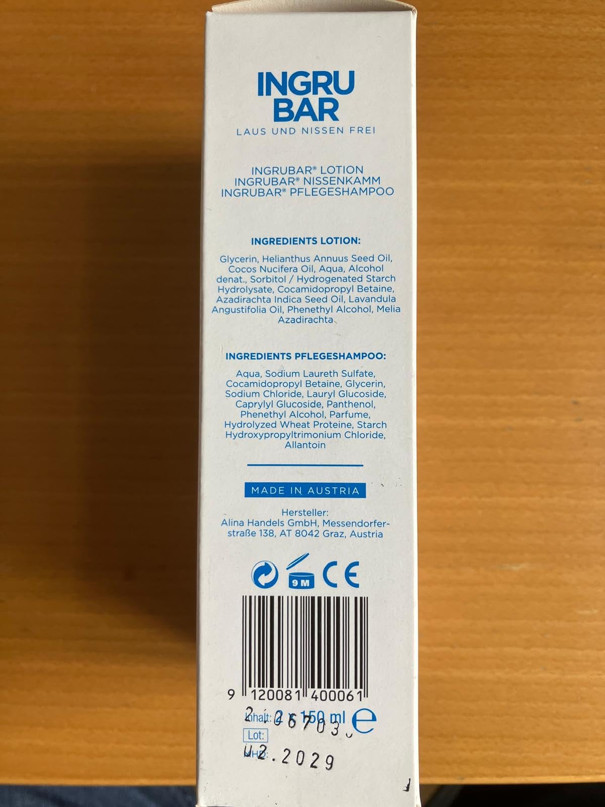 Läuseshampoo Laus&Nissenfrei 2x150ml Lotion & Pflegeshampoo - Läusemittel & Läusekamm Set • Ohne Silikone & Pestizide • Pflanzliche Öle • Vegan - Lindert Juckreiz