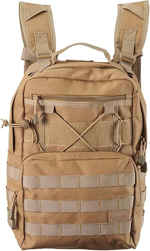 Miniatura 5 de Lancer Tactical Mochila táctica ligera (Multicam), Multicámara, Mochila táctica de caza para acampar al aire libre