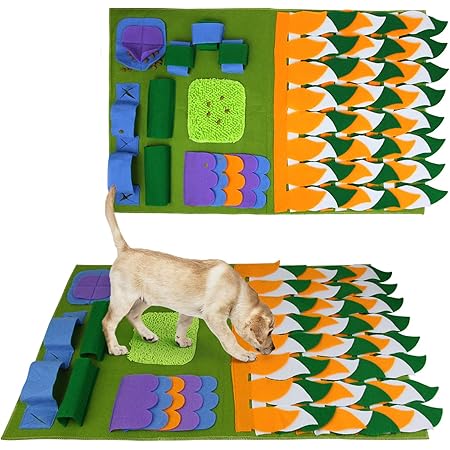 Amazon Ak Kyc 餌入れおもちゃ ノーズワーク 手作りペット用毛布 ワンちゃんの腹と知育を供給 早食い防止 ストレス 運動不足解消 嗅覚訓練 45 75cm Ak Kyc 犬用アジリティ 運動器具 通販