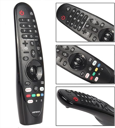 Miniatura 6 de Nuevo IR AKB75855501 MR20GA - Control remoto reemplazado para LG Smart TV OLED 2020, Nano Cell y modelos 4K UHD con teclas rápidas Netflix y Prime