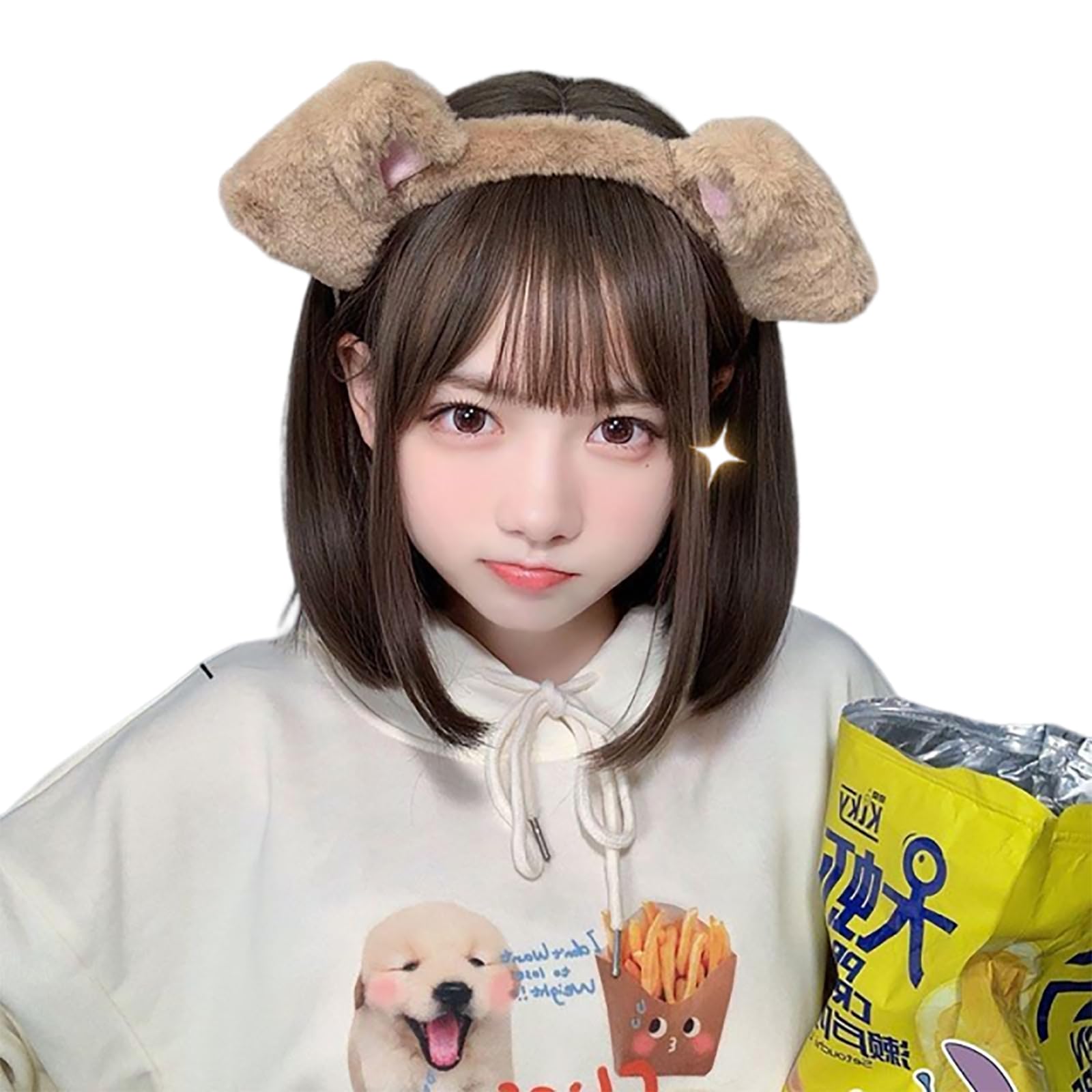 Amazon.co.jp: [GOODCHI] 犬耳 カチューシャ 獣耳 垂れ耳 いぬみみ