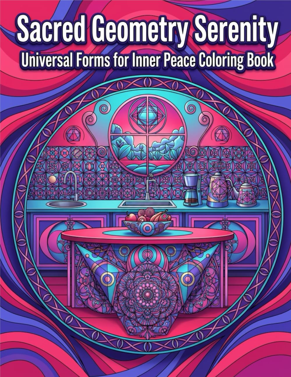 Sacred Geometry Serenity Mandalas: intricate mandalas detailed designs 2