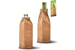 TYVEK Insulated Wine Bottle Koozie | 40oz Cooler Sleeve