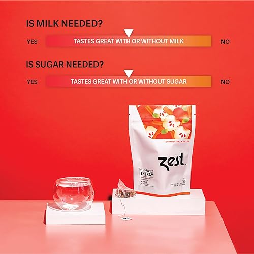 Miniatura 6 de Té de energía Blue Lady, té con elevado nivel de cafeína, la misma cafeína que el café (20 sobres)