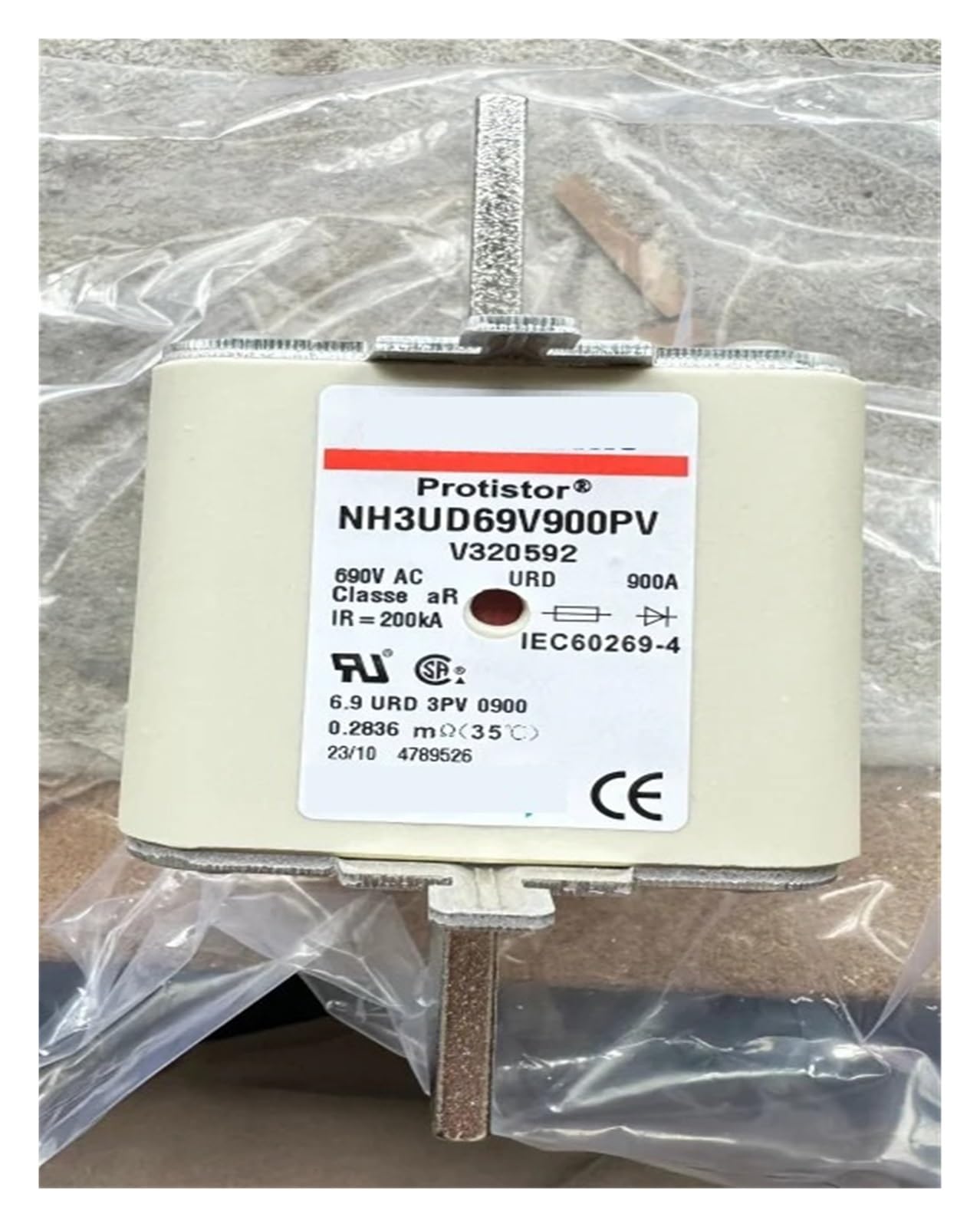 Fusibles NH3UD69V630PV à NH3UD691000PV pour forte puissance