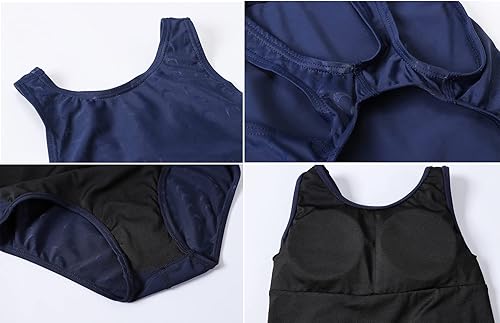 Miniatura 4 de Traje de baño para niñas, traje de baño de una pieza, trajes de baño para 6-14