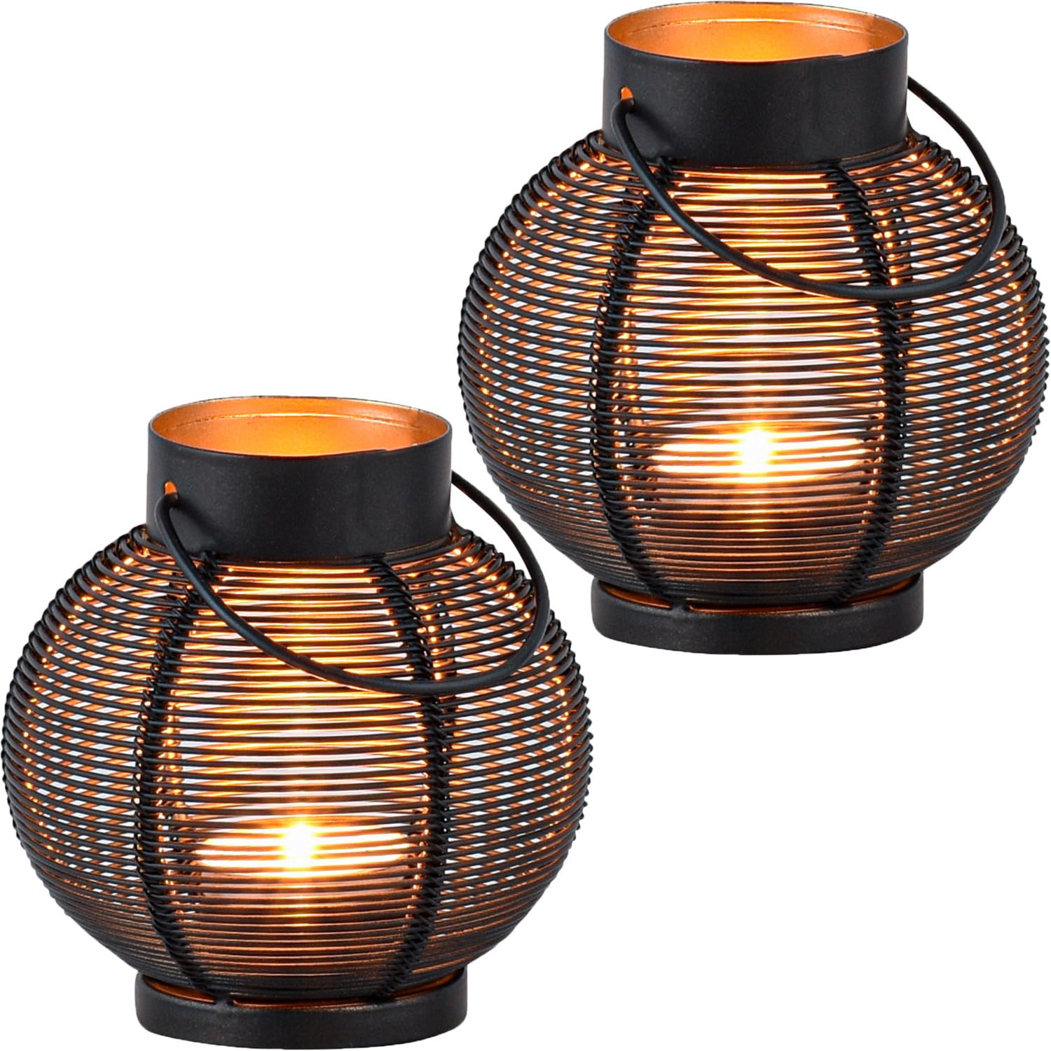 Juego de 2 portavelas Decorativos de Estilo escandinavo Sandor