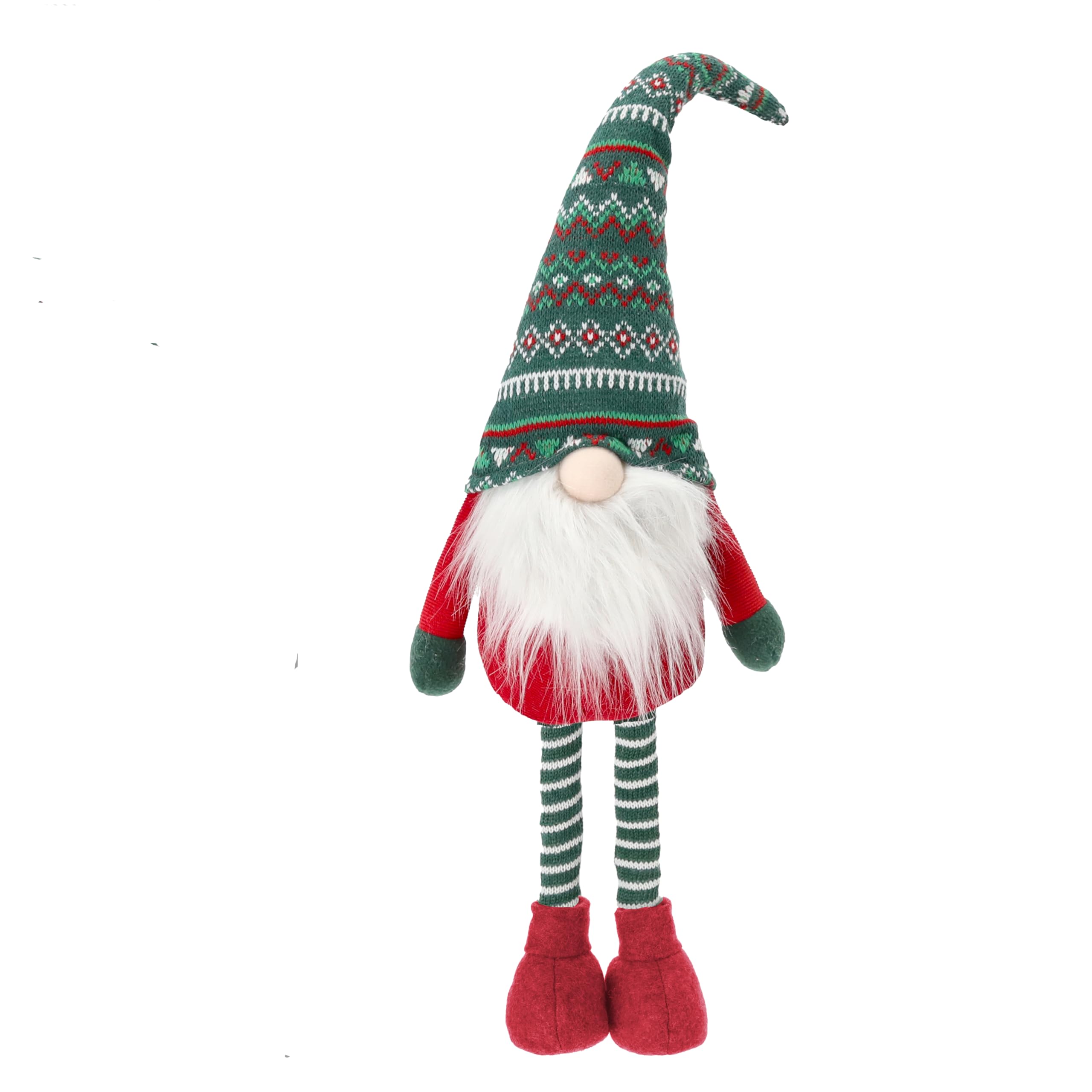 Figurine de lutin XXL - 140 cm - Pieds télescopiques - Décoration de Noël - Lutin nordique - Lutin décoratif - Figurines décoratives - Lutin de Noël homme - Gnome (homme vert)