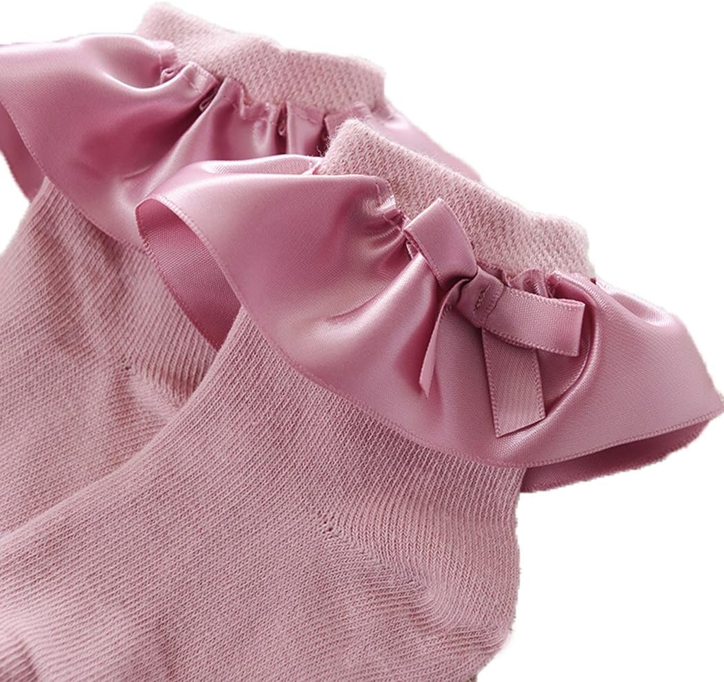 Colorful Childhood Baby Socks Toddler Girls Princess Ruffles Short Socks - Image 5