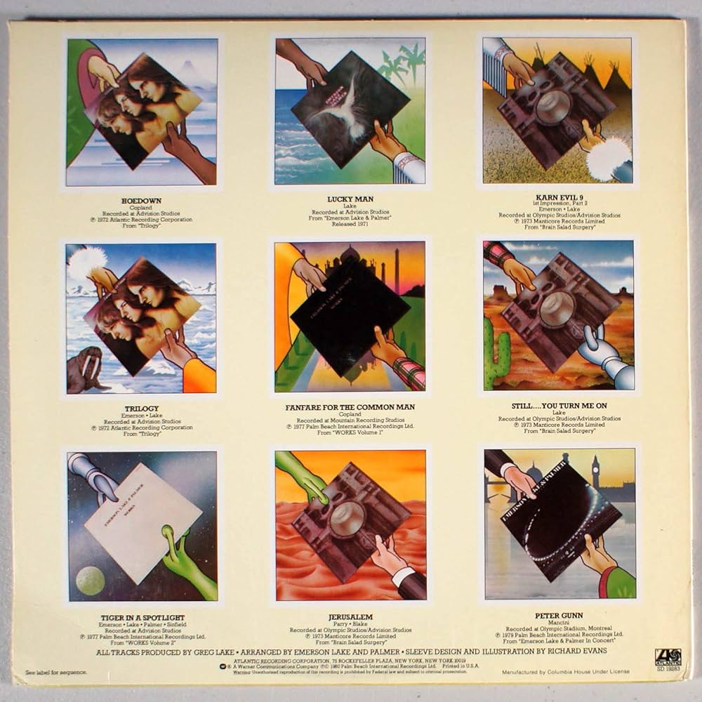 The Best Of Emerson Lake & Palmer 12㌅ Emerson, Lake & Palmer – The Best Of Emerson Lake & Palmer