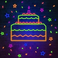 Vista 7 de Whaline Cinta de tela Gaffer de neón de 6 colores, cinta fluorescente de luz negra UV para fiestas UV (0.6 pulgadas x 16.5 pies)