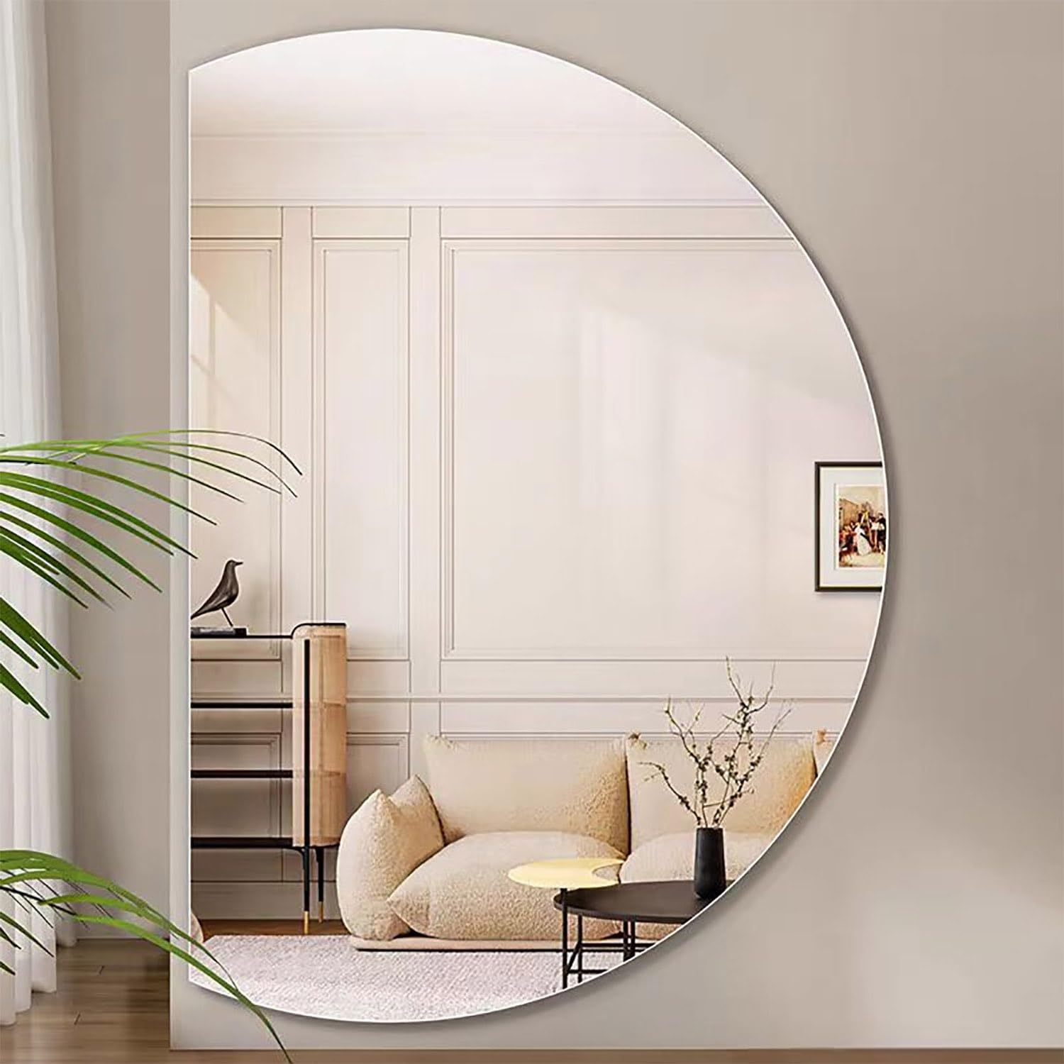 FGXHHS Backlit with Anti-Fog Technology, Dimmable LED Lighting for Makeup and Decorative Use
