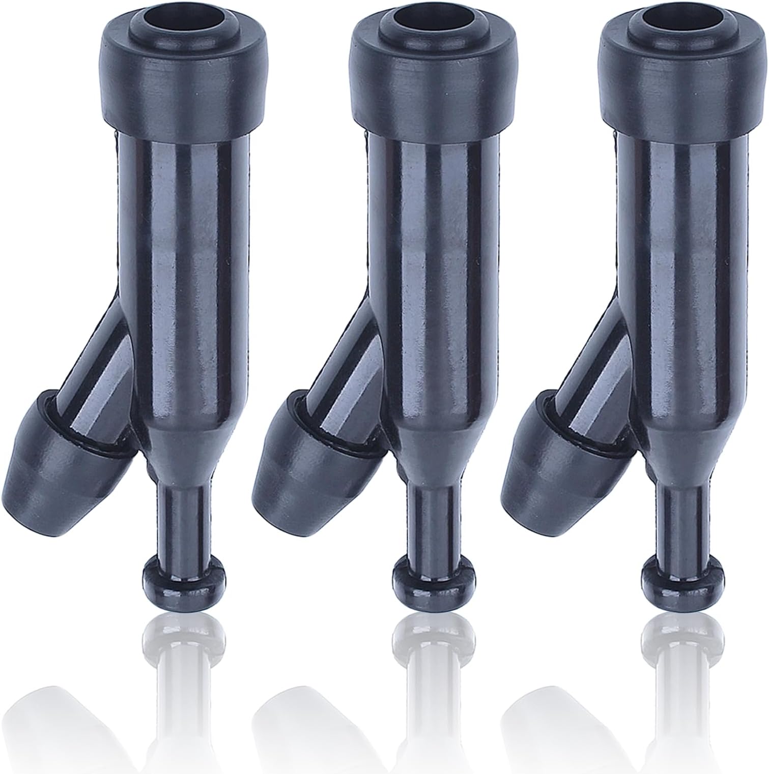 Adefol 3 x Spark Plug Cap Boots for Honda GX120 GX160 GX200 GX240 GX270 GX340 GX390 Repl 30700-ZE1-013 30700-ZE1-015