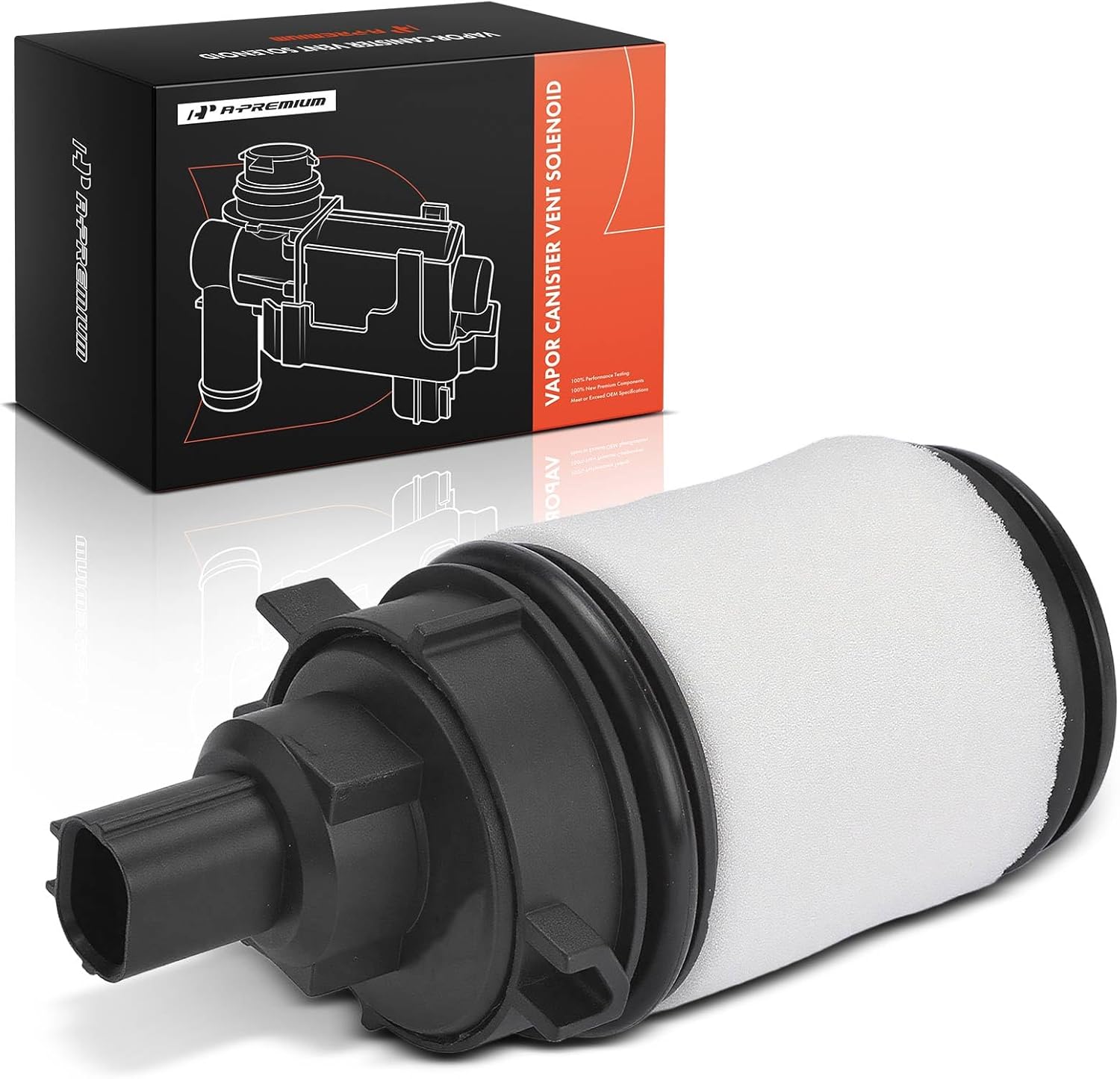 A-Premium Vapor Canister Vent Solenoid Valve Compatible with Mercedes-Benz C250, C300, C350, C400, C43 AMG, C63 AMG, C63 AMG S, E350, E400, E550, E63 AMG, E63 AMG S, GLK350, GLC300, GLC43 AMG