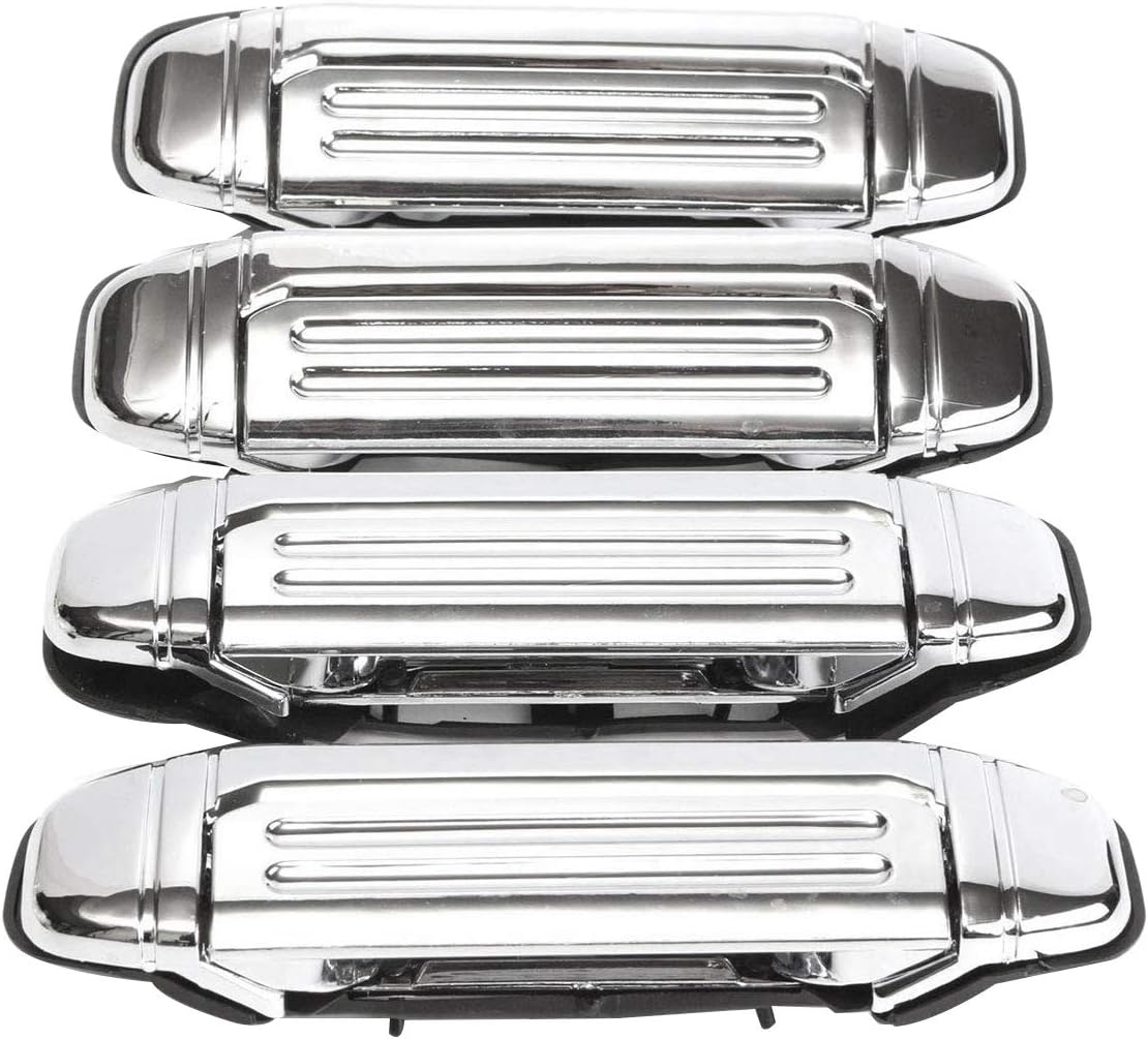 Car Chrome Door Handle Accessories for Mitsubishi Pajero 1992 1993 1994 1995 1996 1997