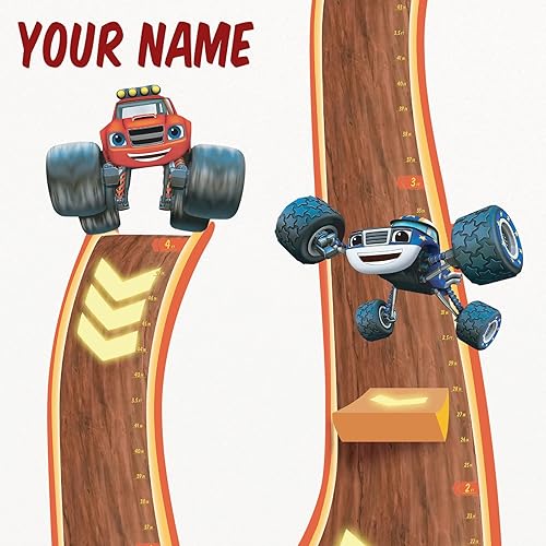 Miniatura 3 de Oliver's Labels Tabla de crecimiento para niños - Bonita calcomanía de pared personalizada - Regla para tamaño infantil - Calcomanía de medición de