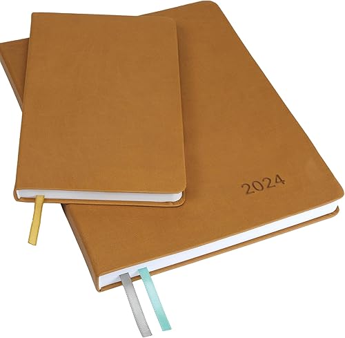 Global Printed Products, Agenda 2024 planificador de papel extra grueso de 8 x 10 pulgadas con 14 meses (noviembre de 2023 a diciembre de 2024),