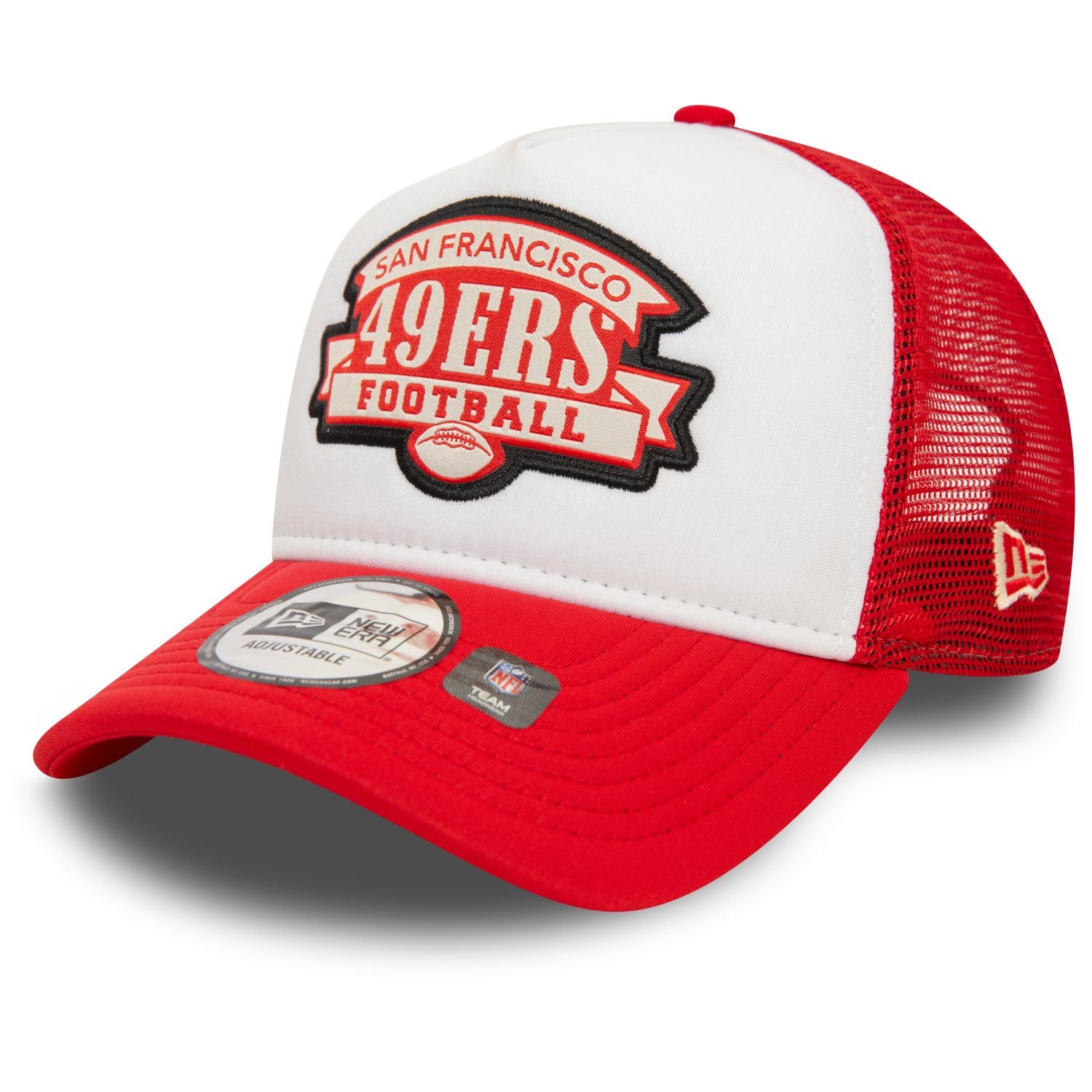 New EraA-Frame Mesh Trucker Cap - FOAM San Francisco 49ers
