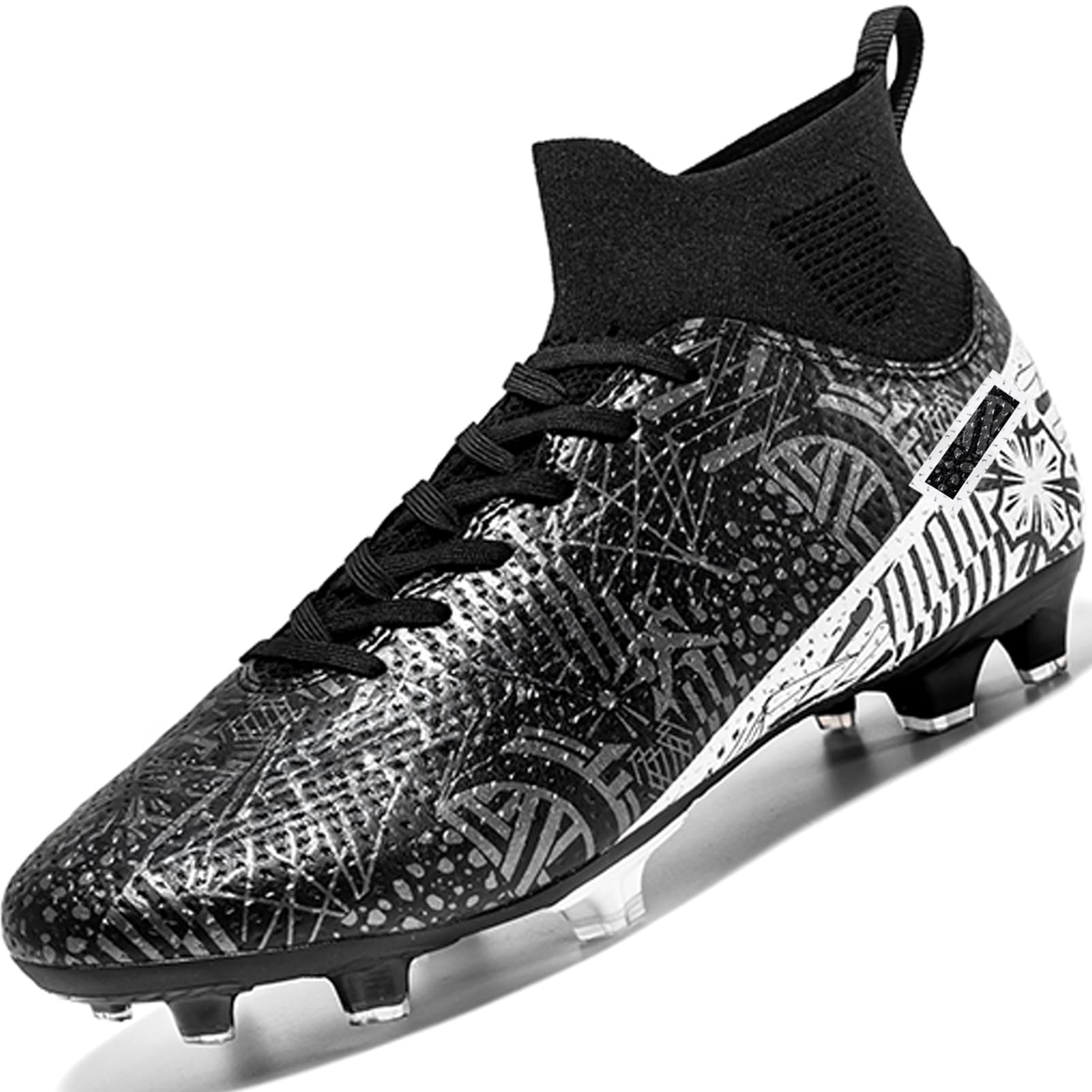 Donbest Men’s Football Boots, Professional Cleats, Football Shoes, Boys’ Football Training Shoes