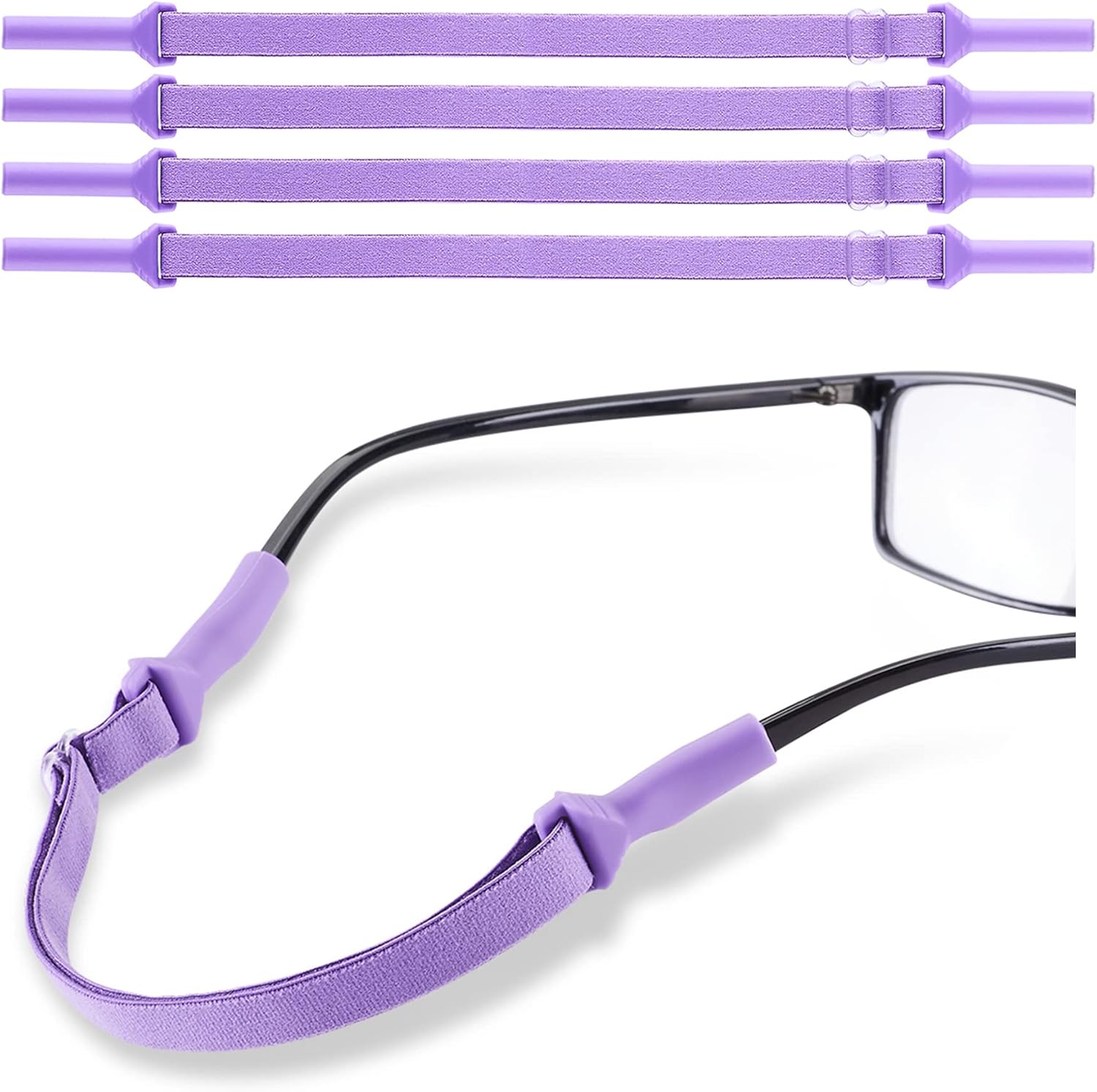 lvvfit Adjustable Glasses Strap, No Tail Adjustable Eyewear