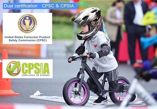 Miniatura 5 de Cascos de cara completa para niños, casco de bicicleta MTB Mountain BMX Multi-Sport desmontable de niños pequeños a jóvenes, certificado CPSC