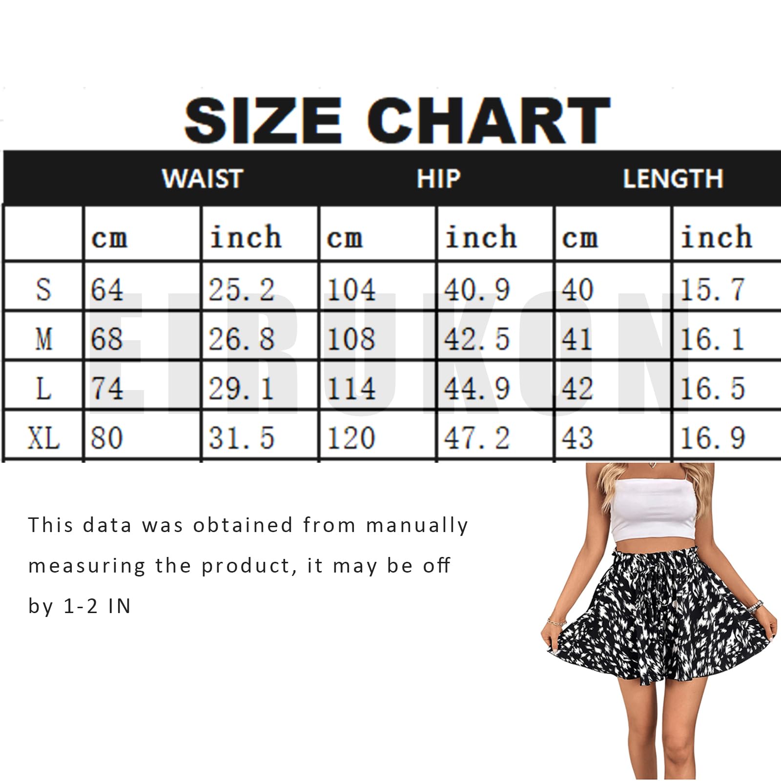 Short Femme Ete Décontracté Léger Pantalon Court Taille Haute Shorts Pantalon Jambes Larges Shorts et Bermudas Ample Fluide Chic Short