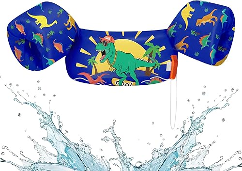 Miniatura 15 de HeySplash Chaleco de Natación para Niños, Flotadores de Piscina para Niños Pequeños, Chaleco de Natación para Niños con Correa Ajustable, Chaqueta