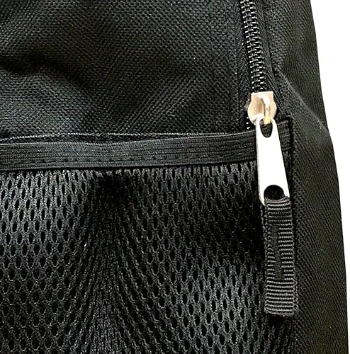 Miniatura 5 de Marvel Mochila clásica para piscina muerta, color negro, bolsa acolchada de malla de aire de 18 pulgadas, Deadpool 1, Mochila