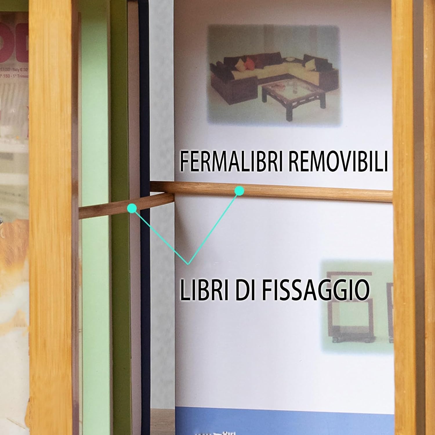 Rotating Bookshelf Tower, Corner Bookshelf 5/6 Tier Rotating for Small Space, Floor Rack Simple Bookcase and Student Multi-Function Creative Bookshelf for Living Room ( Color : BROWN , Size : 5 TIER )