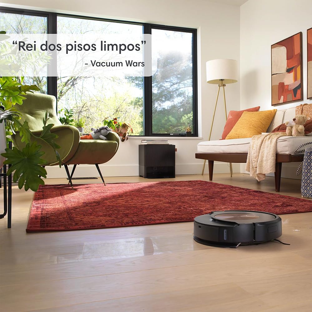 Robô Roomba Combo J9+, 2 em 1, Aspira e Passa Pano com