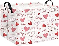 Vista 53 de HIYAGON - Cesta de Animales del Bosque Rectangular, Cesta de Almacenamiento para Bebé, Caja Organizadora de Almacenamiento, Caja de Decoración