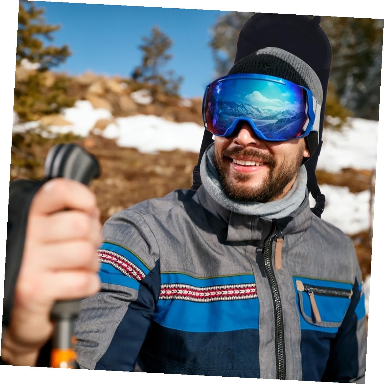 Housse de Protection pour Snowboard Noire Légère Paquet de Rangement à Dos Multi-Usage Compatible Transport Ski Étui Résistant pour Voyage en Voiture et Avion Stockage