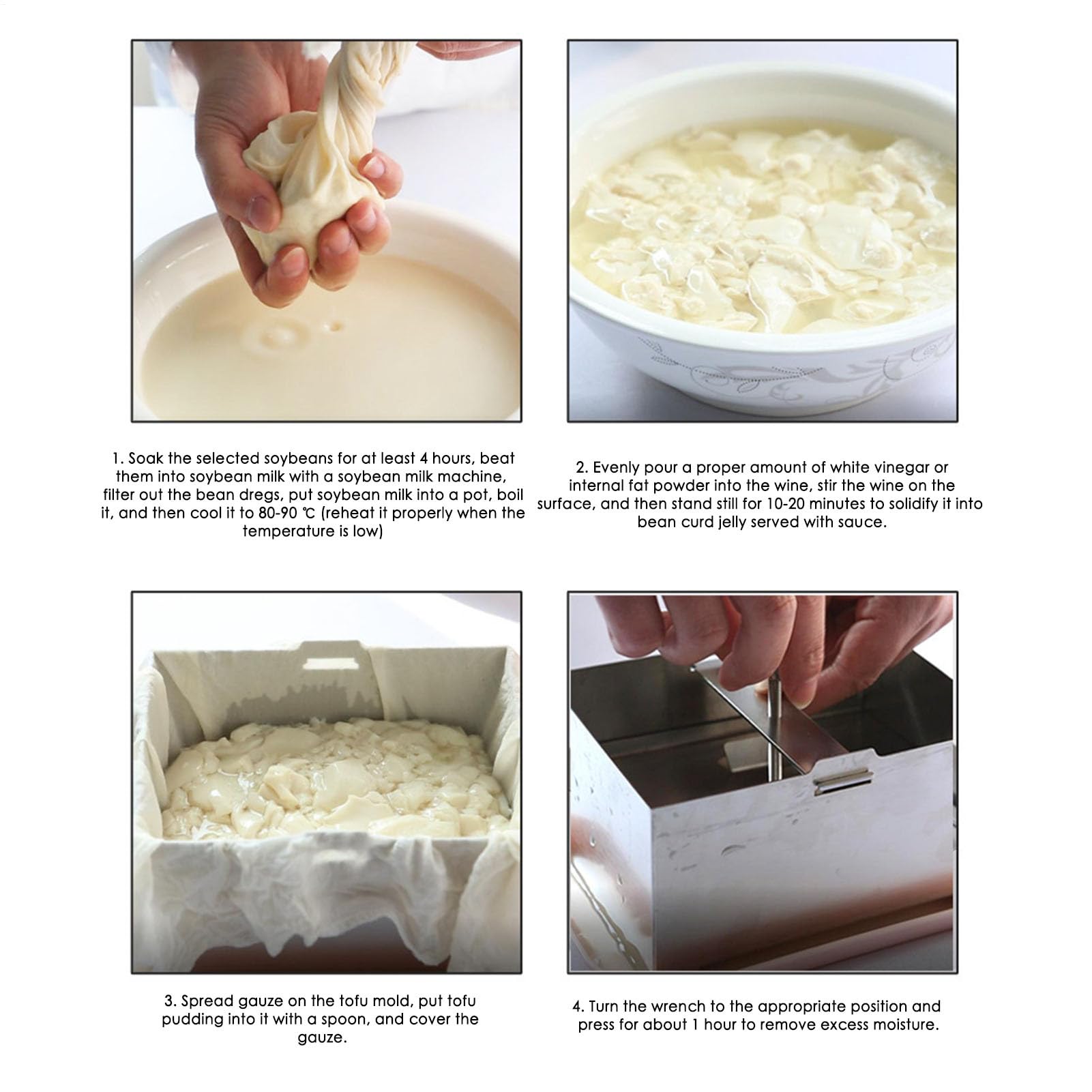 Paneer Maker - Molde de queso con bandeja de y drenaje | Paneer Maker de acero inoxidable para comedor, cocina, camping, restaurante, horneado en casa