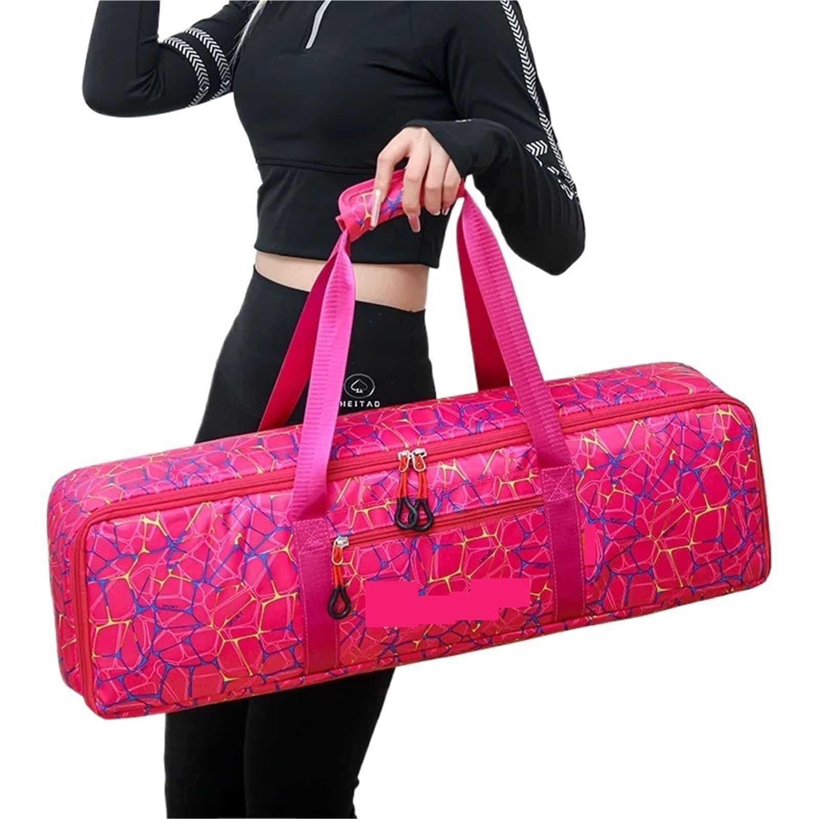 Bolsa Esterilla Yoga Bolsa de Gimnasio Deportiva, Mochila for Esterilla Yoga y Pilates, Impermeable, portátil for Fitness