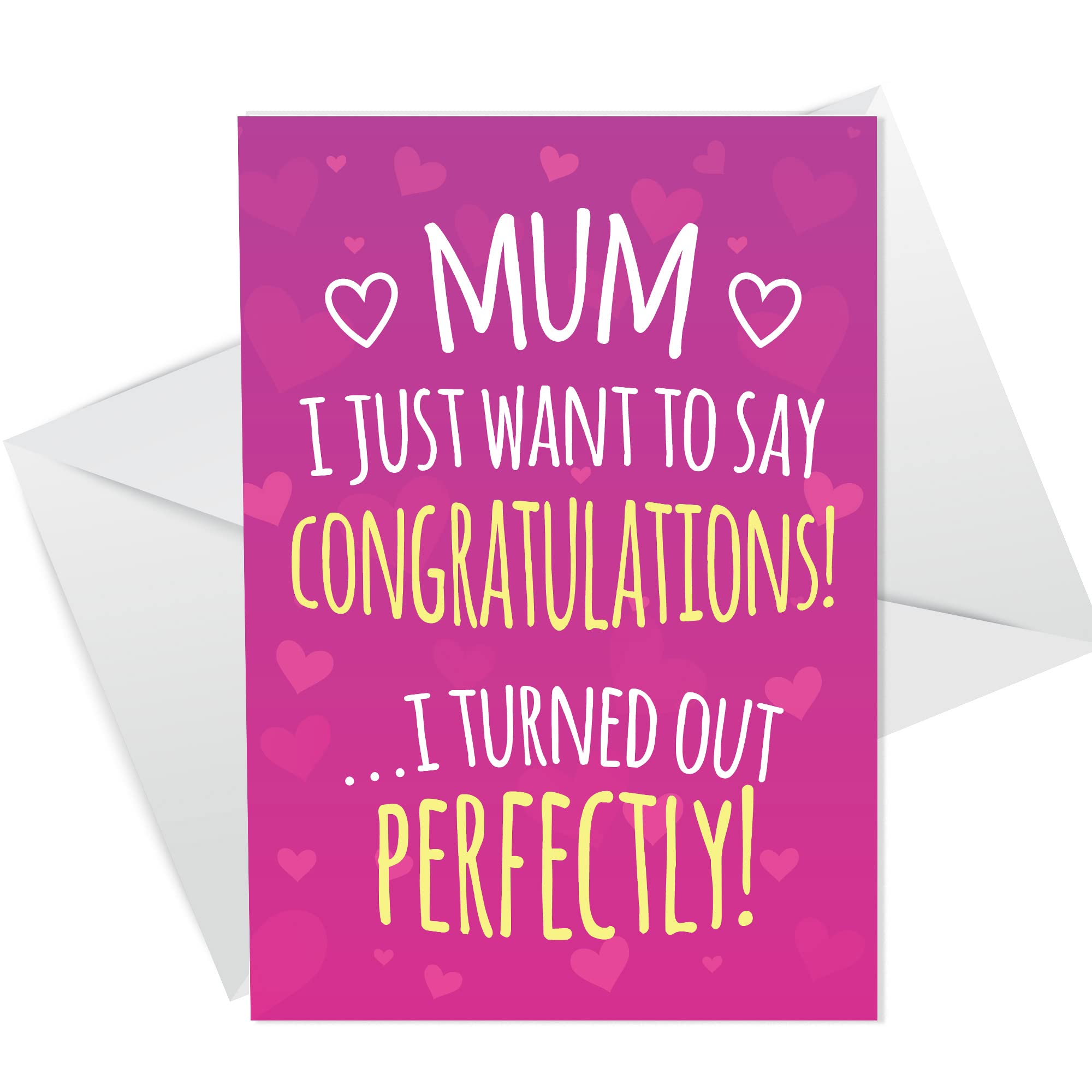 Funny Mothers Day Card From Daughter Son Joke Birthday Card For Mum Humour