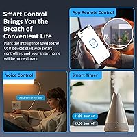 Vista 5 de SONOFF Zigbee - Toma inteligente USB, 5-22 V CC temporizador interruptor inteligente, dispositivos inteligentes para el hogar compatibles con Alexa