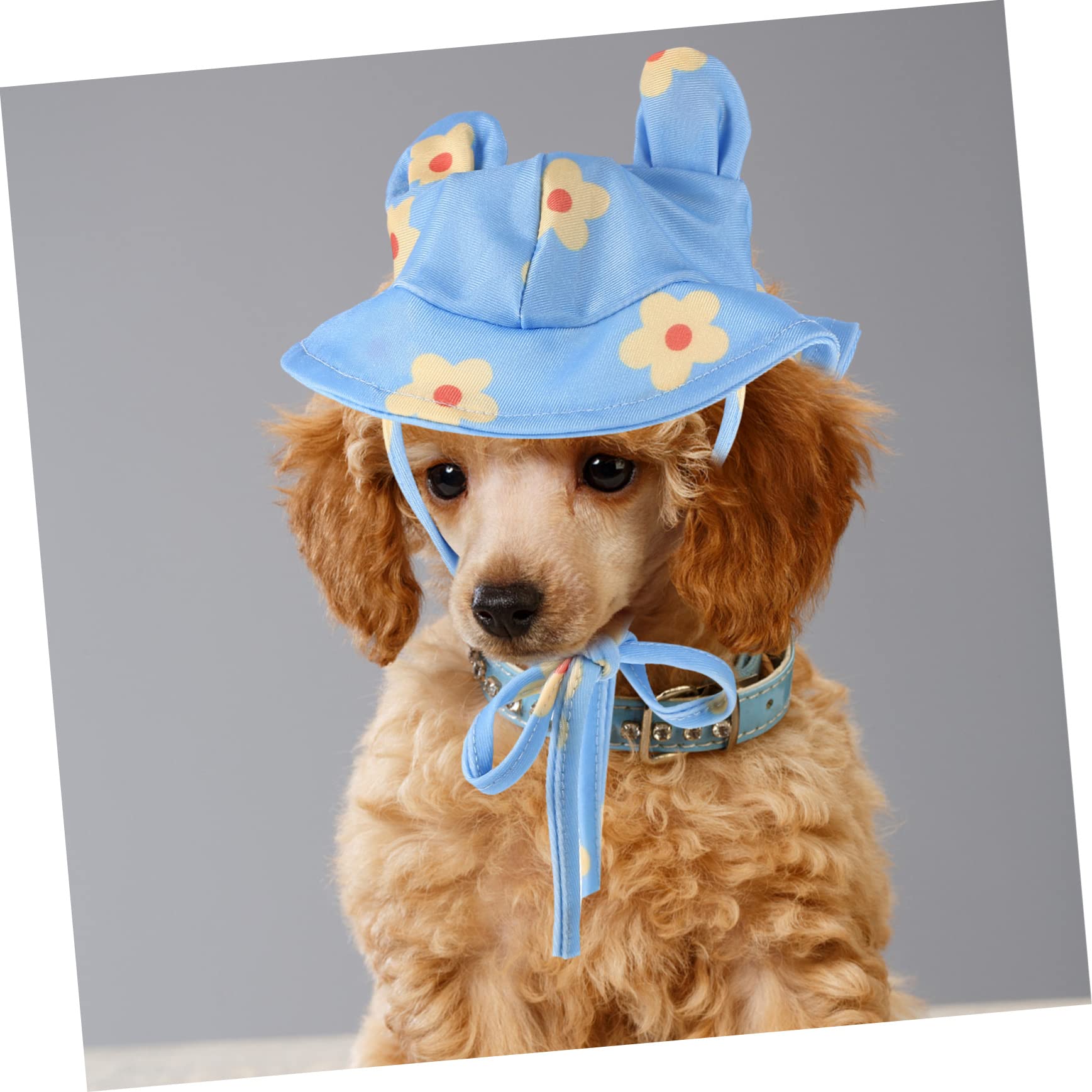 balacoo Dog Swim Suit Pet Swimwear for Poodle Bichon Puppy Stylish Dog Beach Swimsuit Hat Summer Pet Apparel