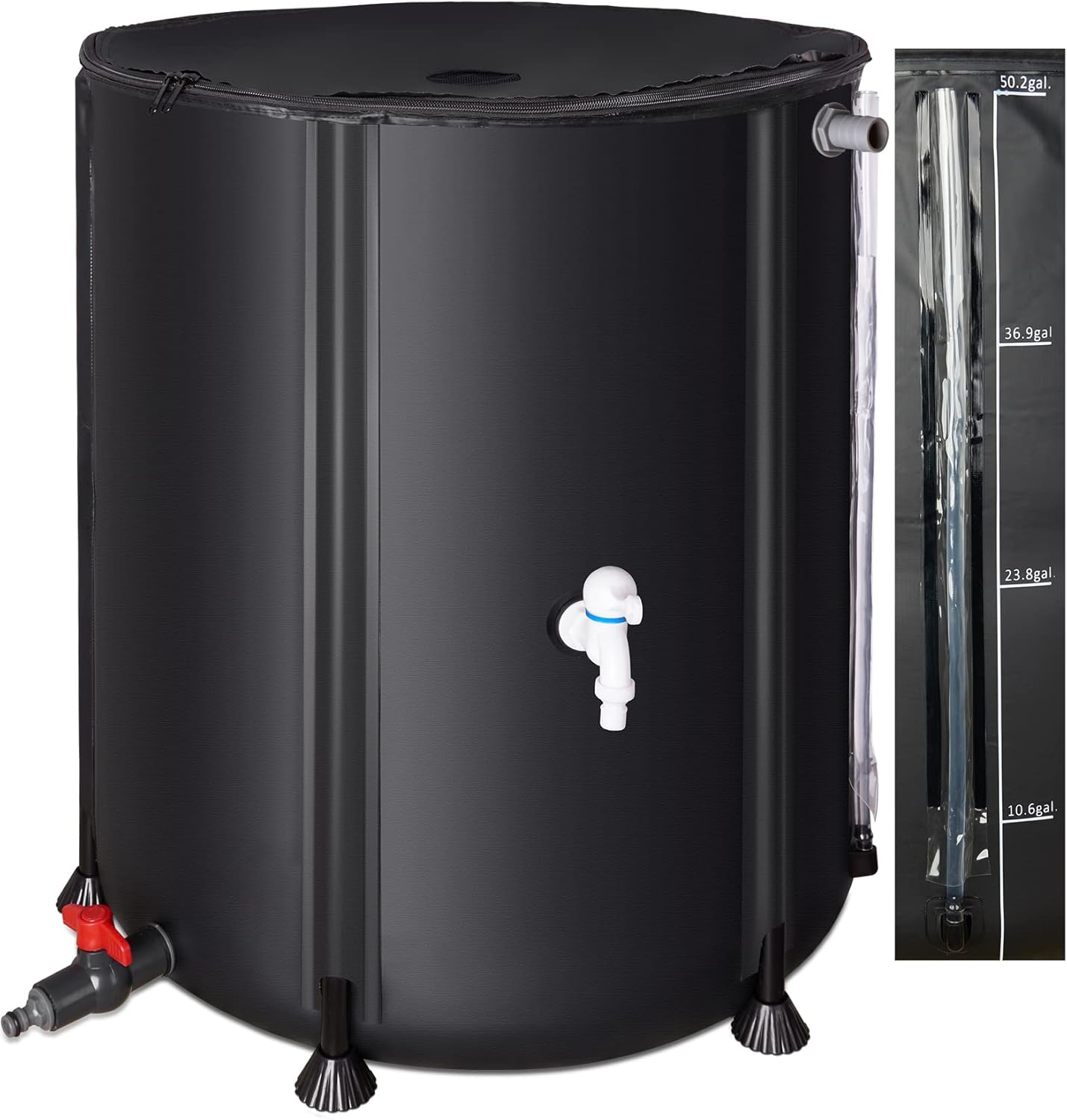 Collapsible Rain Barrel, SCARSON 53 Gallon Portable Ubuy Sri Lanka