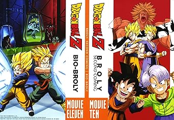Amazon Com Dragon Ball Z Bio Broly Broly Second Coming 2 Movies 2 Dvd Peliculas Y Tv