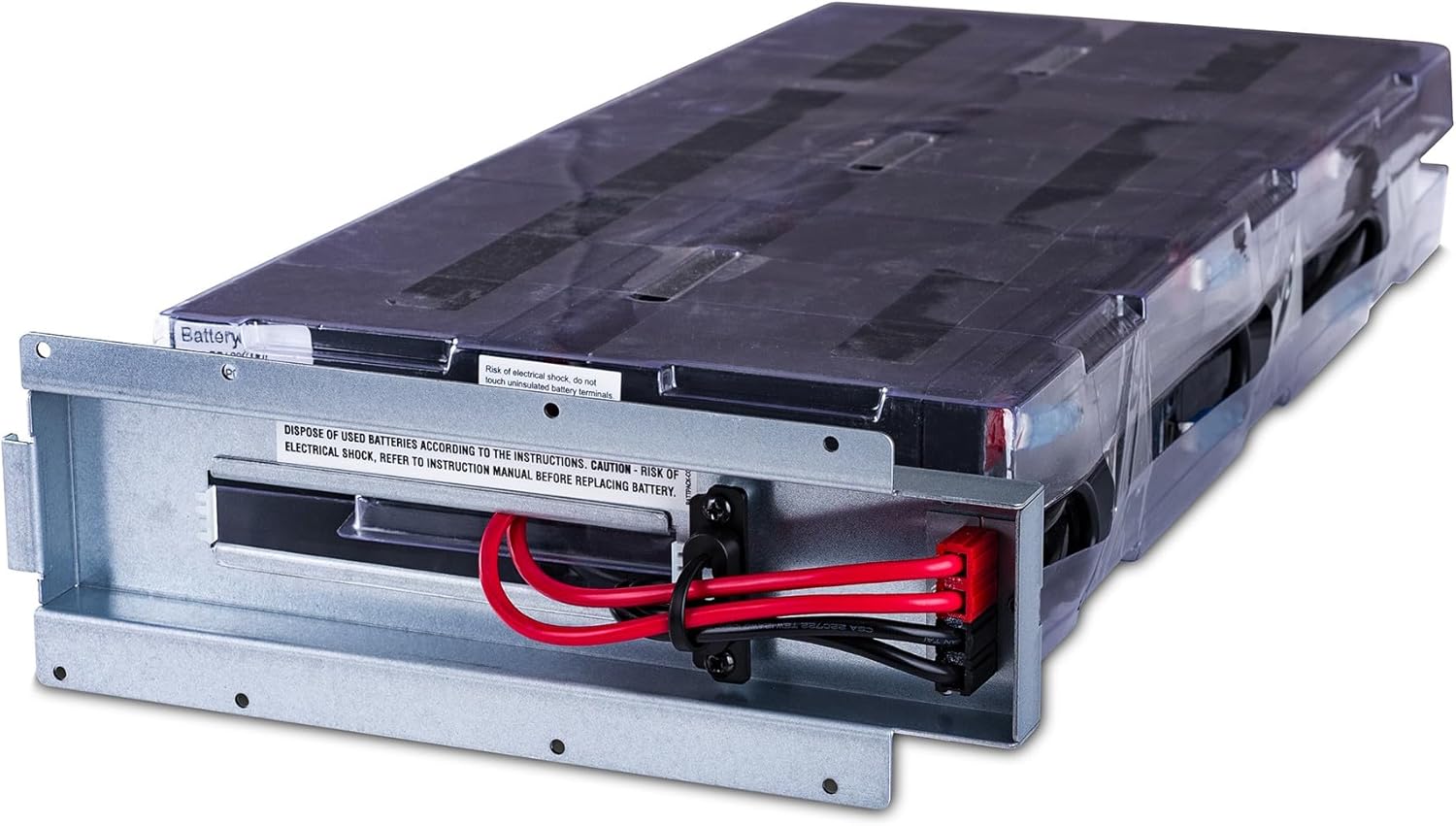 CyberPower RB1290X6A UPS Replacement Battery Cartridge; Maintenance Free, User-Installable, 12V/9Ah, Black