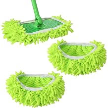 AmaVins Swiffer S p r c  Paspas ile Uyumlu Yeniden Kullan labilir Paspas Pedleri, Islak ve Kuru D z Swiffer Paspas Pedleri, Y zey/Parke Zemin Temizli i i in 2 Paket Y kanabilir Swiffer Pedleri Paspas