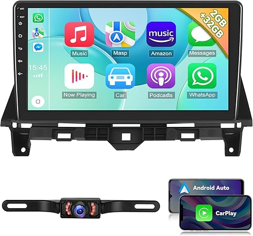 Android 13.0 Estéreo de coche doble DIN para Honda Accord 2008-2013 10 pulgadas HD pantalla táctil audio multimedia receptor con CarPlay Android