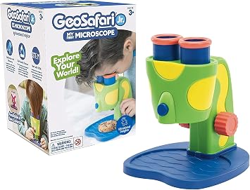Educational Insights GeoSafari Jr. My First Microscope - Microscope Binoculaire pour Enfants