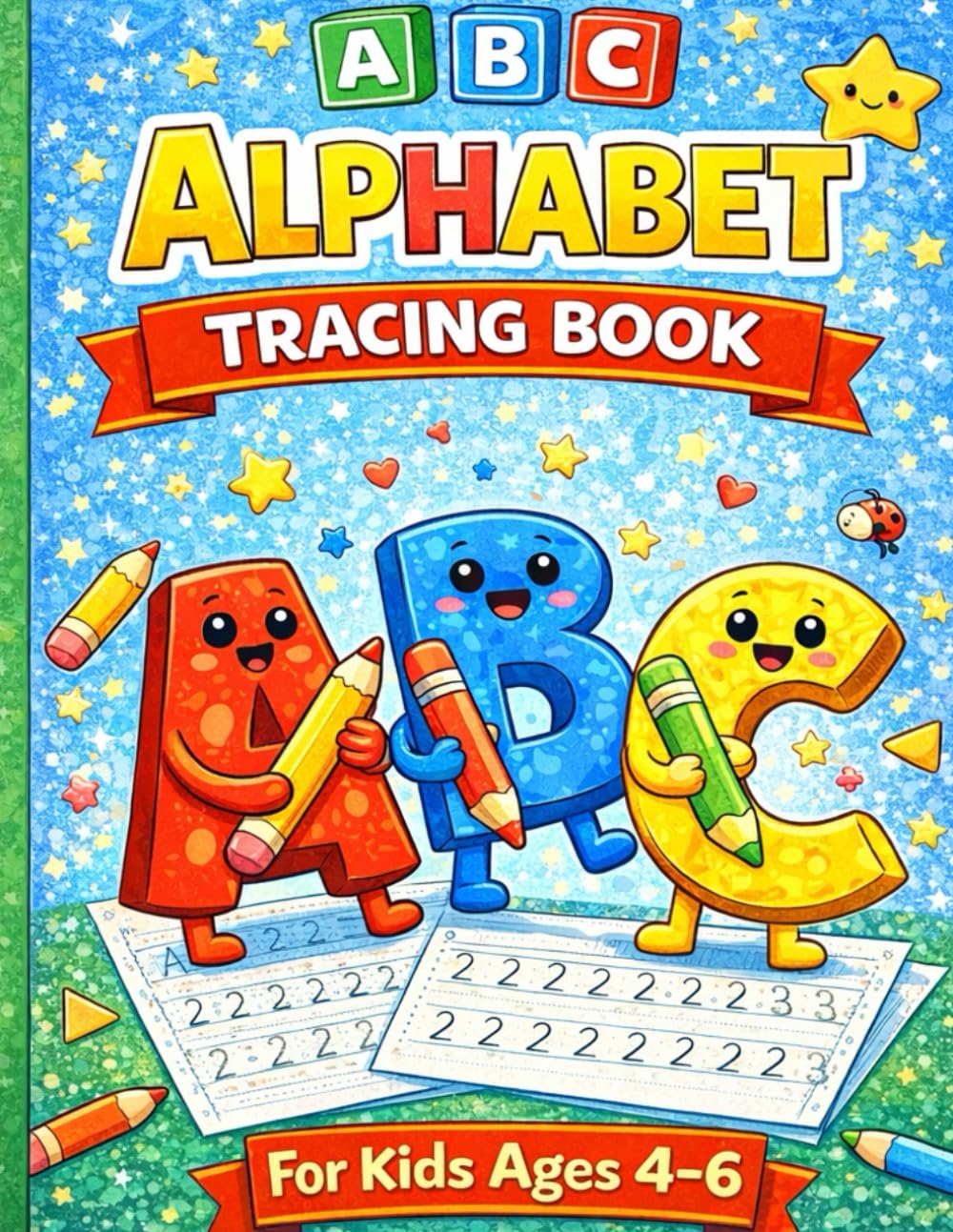 Alphabet Tracing Workbook for Kids Ages 4–6