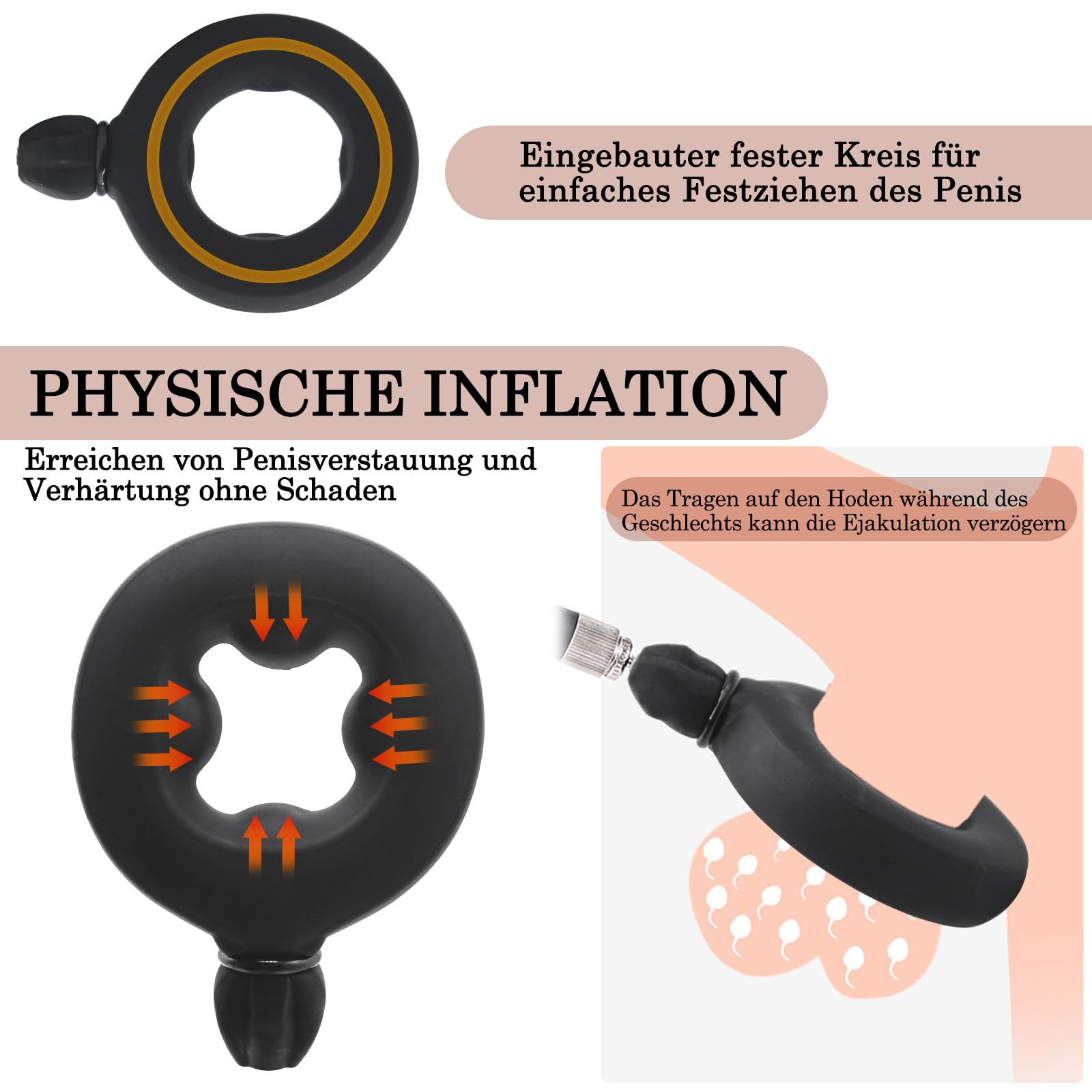 AMZII Aufblasbar Penisring Cockring mit Pumpe,Cockringe Extrem Silikon Penisringe,Einstellbar Hodenringe Penis Ring,Sexspielzeug fr Paare Extrem Sex,Sex Spielzeug fr Mnner Langwhrende Erektion (A) : Amazon.de: Drogerie & Krperpflege AMZII Aufblasbar Penisring Cockring mit Pumpe,Cockringe Extrem Silikon Penisringe,Einstellbar Hodenringe Penis Ring,Sexspielzeug fr Paare Extrem Sex,Sex Spielzeug fr Mnner Langwhrende Erektion (A) : Amazon.de: Drogerie & Krperpflege