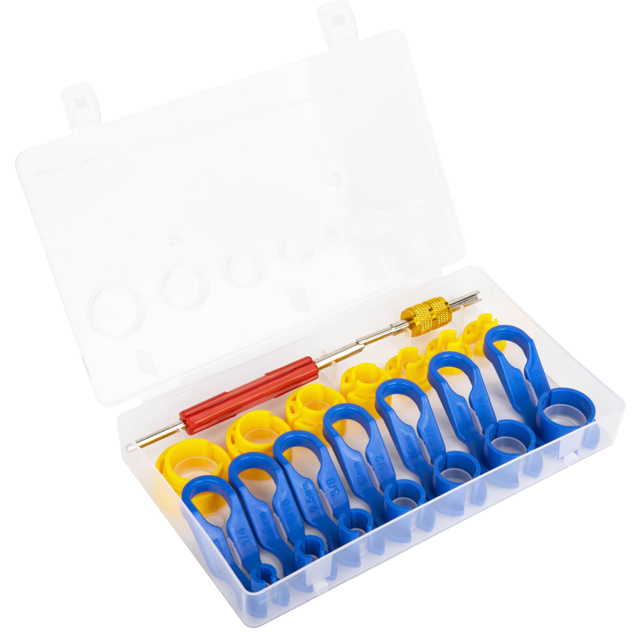 BFXM 16Pcs Fuel Line Disconnect Tool Set, Transmission Line Disconnect Tool